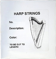 G23 Glenluce SINGLE HARP STRING From Hobgoblin 4th Octave Nylon core /& wound