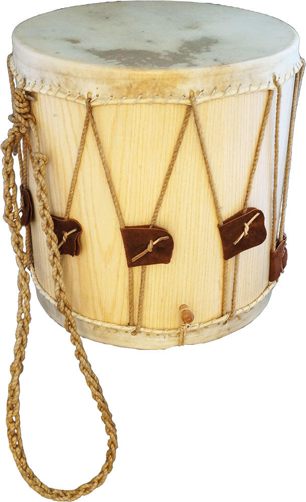 Atlas MEDIEVAL ROPE TENSION DRUM, 13inch Head, 13.5 high. From